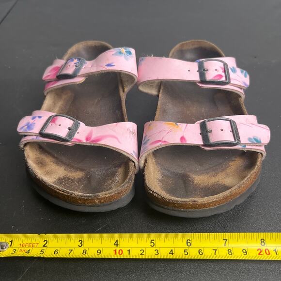 Birkenstock Papillio Floral Pink Sandals Size 42 (11-11.5) - Picture 2 of 8